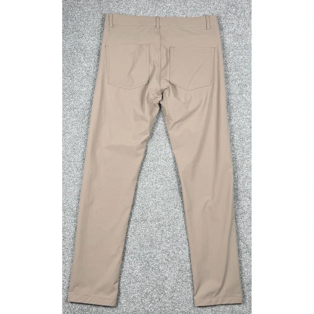 Western Rise Slim Fit Evolution Pants Men's 32x32 Tan Travel Stretch Performance